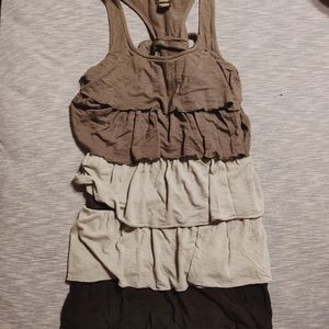 Medium vanity blouse, grey and black